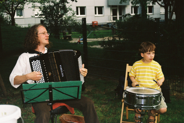 freylax zu einem Geburtstagsfest im Juni 2007 (© Kristin Thring)